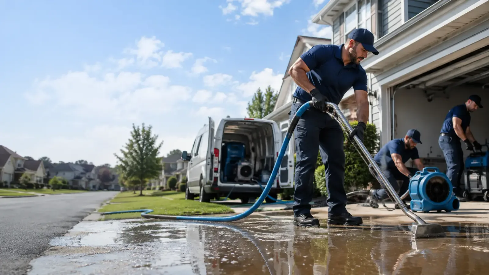 Flood Damage Restoration in Almond, NY